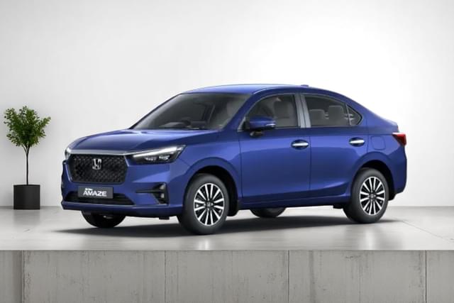 Honda Amaze Obsidian Blue Pearl Color Image